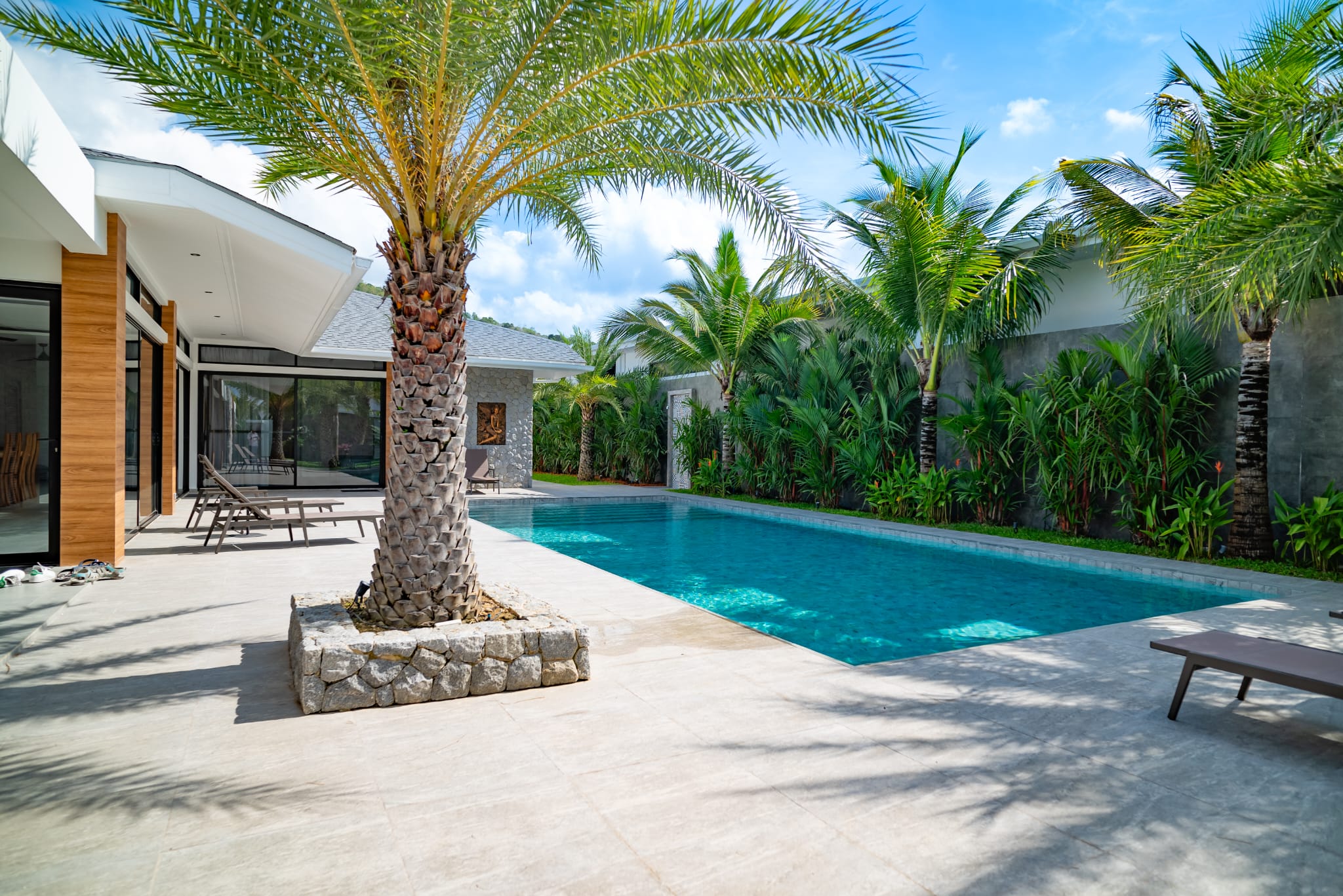 Palms Garden Villa à louer — piscine privée